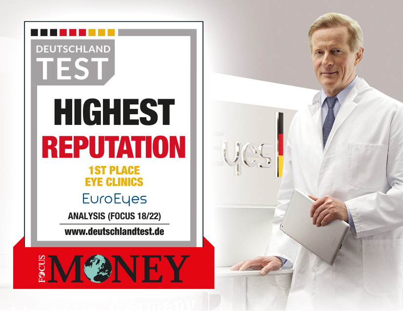 Big News! EuroEyes is FOCUS MONEY test winner!