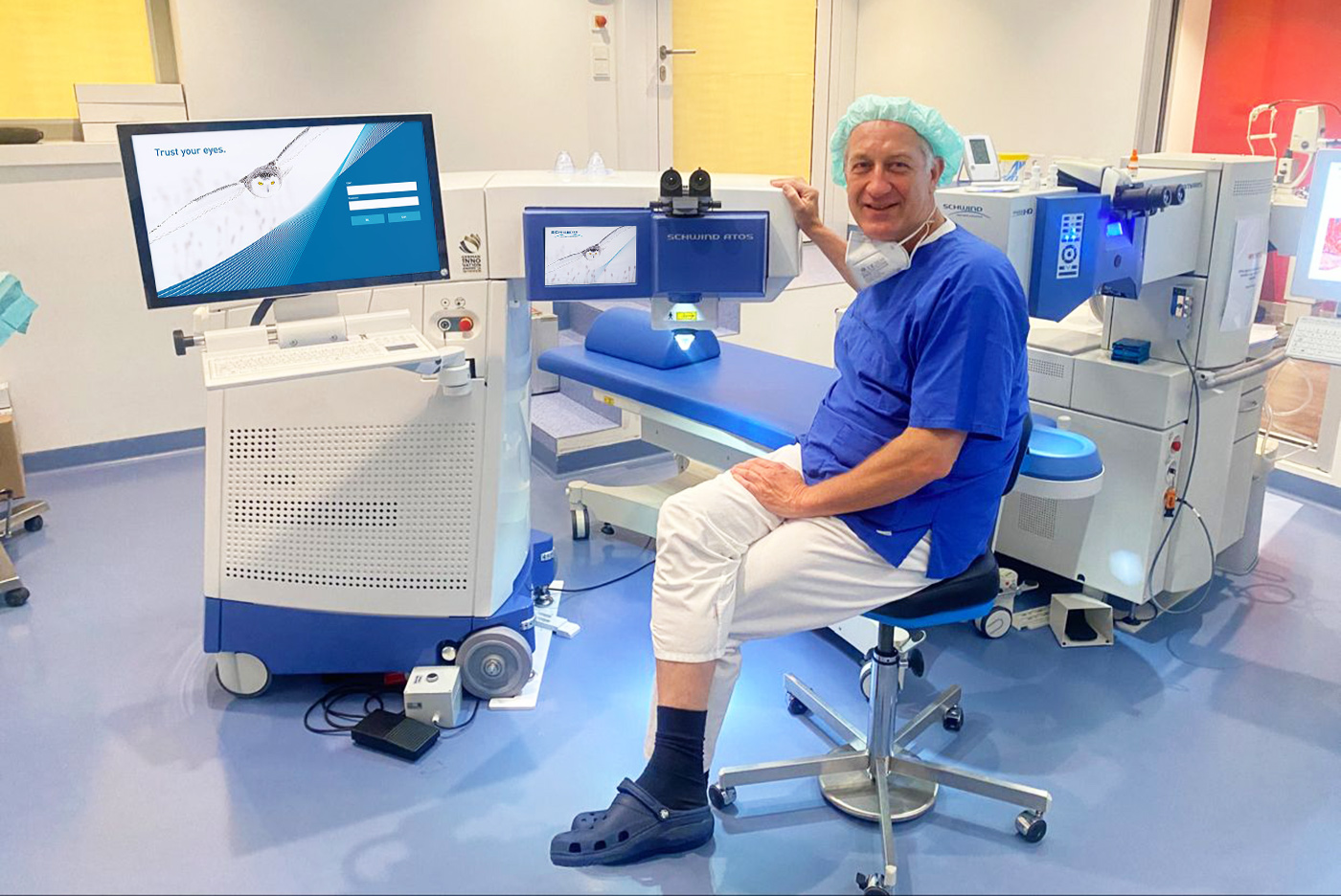 EuroEyes is again a technical pioneer – First ReLEx Smile treatment with the Atos femtosecond laser in Germany!