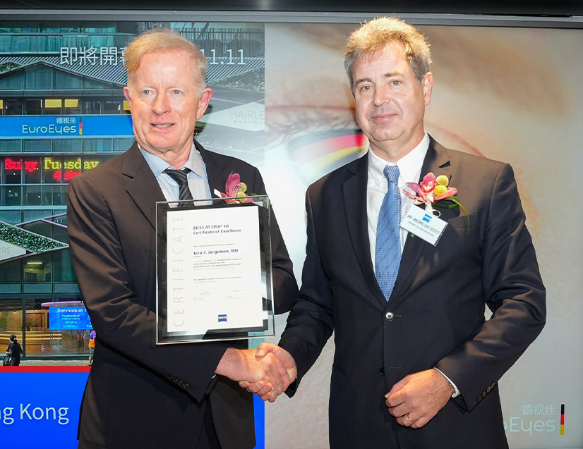 Euroeyes was awarded for implanting more than 38,000 trifocal lenses