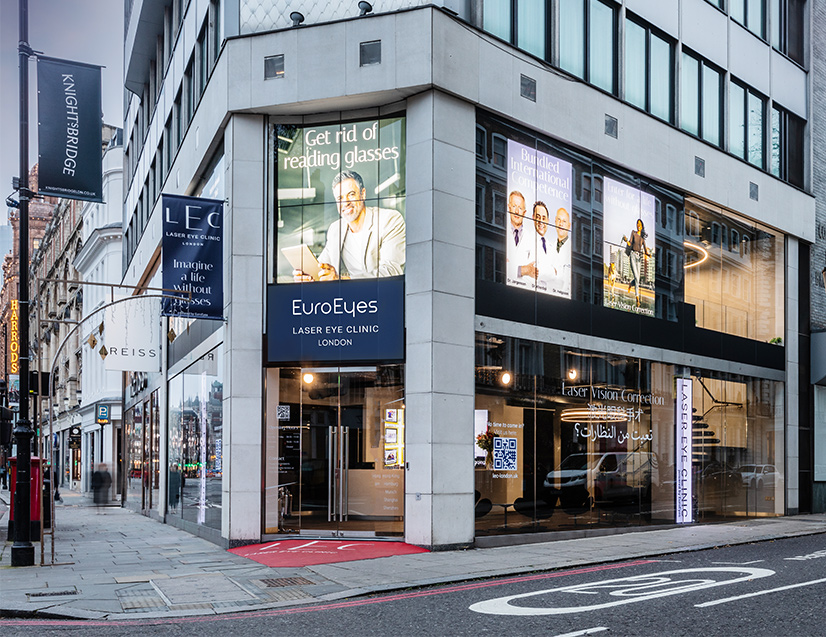 UK Business News reports on the launch of the new EuroEyes LEC flagship laser eye clinic in London